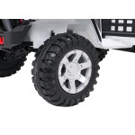Elektrické autíčko Jeep BEAST 4x4 - MP3 - biele